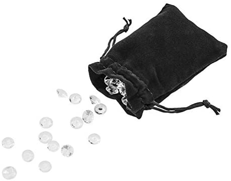 3" x 4" Black Velveteen Sack Pouch Bags for Jewelry, Gifts, Event Supplies (50 Pouches) - (For 8 piece(s))
