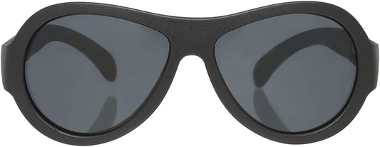 Babiators Baby, Toddler & Kids Aviator Sunglasses, 100% UV Protective, Black, 0-2 Years - (For 8 piece(s))