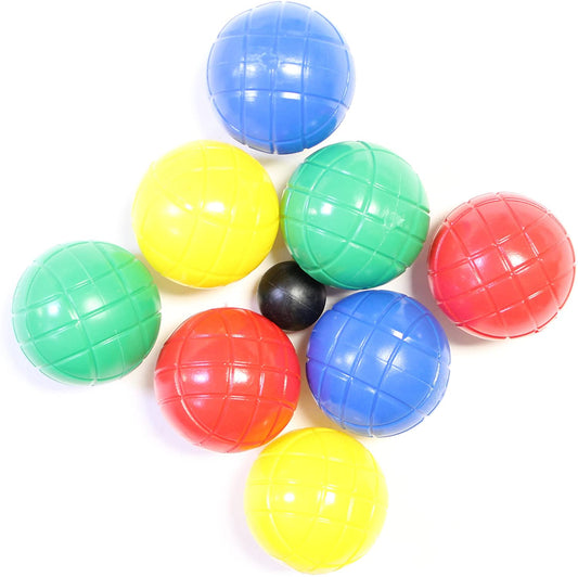 Beach/Lawn Game- 4 Player Economy Bocce Ball Set with Carry Case by FunStuff - (For 8 piece(s))