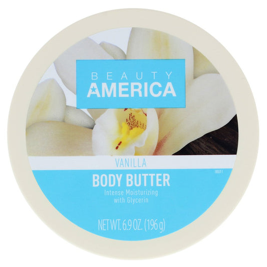 Beauty America Intense Moisturizing Body Butter - Vanilla, 4 pack - (For 8 piece(s))