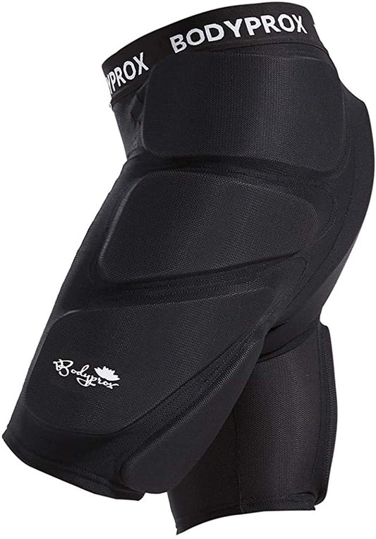 Bodyprox Protective Padded Shorts for Snowboard,Skate and Ski,3D Protection for Hip,Butt and Tailbone - (For 6 piece(s))