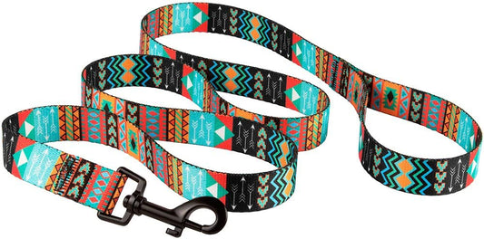 CollarDirect Nylon Dog Leash 5ft Tribal Pattern Durable Walking Pet Leashes for Dogs Small Medium Large Puppy - (For 8 piece(s))