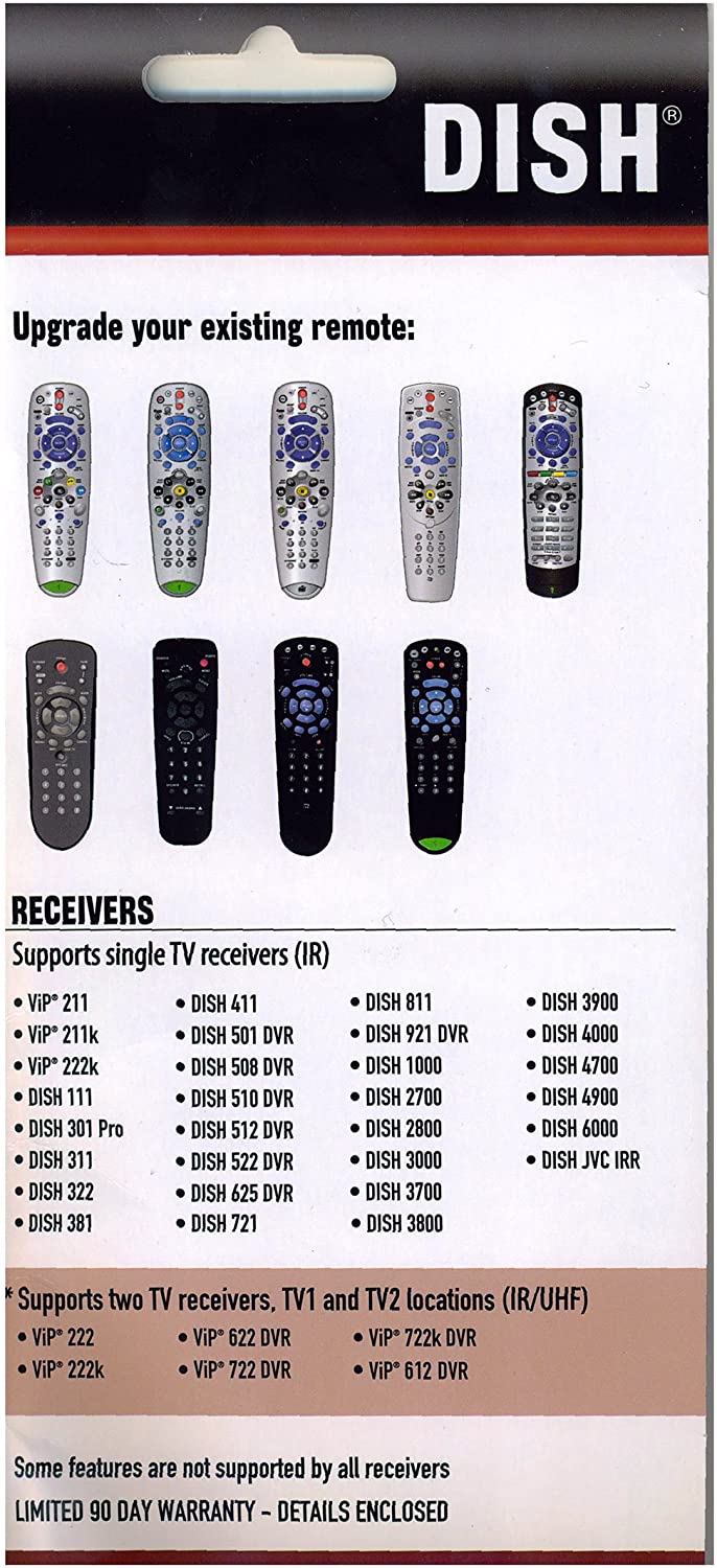 DISH DISH211 4-Device Universal Remote - (For 6 piece(s))