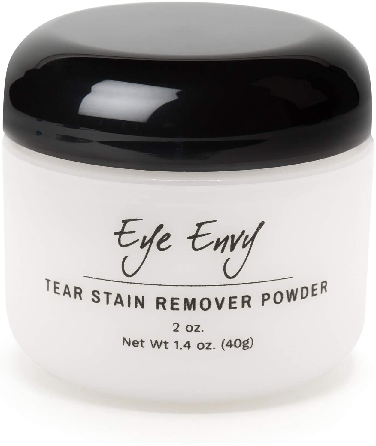 Eye Envy Tear Stain Remover Powder for Dogs and Cats|100% Natural, Safe|Apply Around Eyes|Absorbs and Repels Tears|Keeps Area Dry|Treats The Cause of Staining|Effective and Non-irritating, 2oz - (For 8 piece(s))