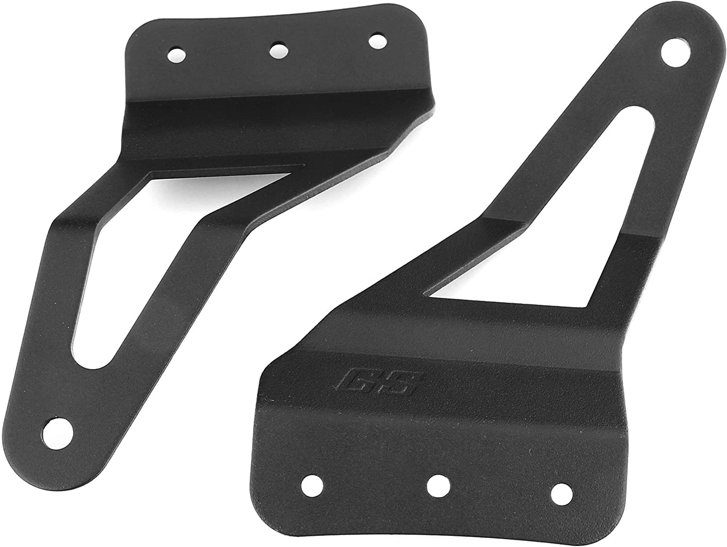 GS Power LED Light Bar Brackets (Choices of 50 | 52 | 54”) Mount Offroad Lightbar at Upper Windshield. Compatible with 2007-2013 Chevy Chevrolet Silverado Suburban Avalanche Tahoe GMC Yukon Sierra - (For 8 piece(s))