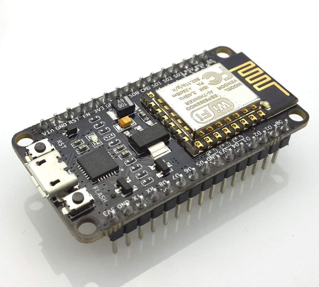 HiLetgo 1PC ESP8266 NodeMCU CP2102 ESP-12E Development Board Open Source Serial Module Works Great for Arduino IDE/Micropython (Small) - (For 12 piece(s))