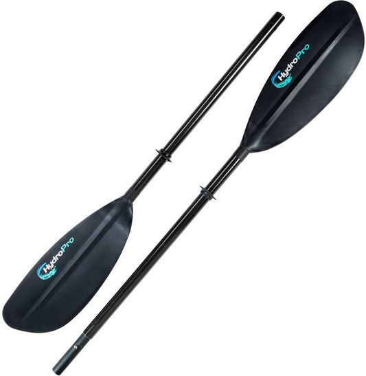 HydroPro 220 cm Carbon Fiber Kayak Paddle, Black - (For 4 piece(s))