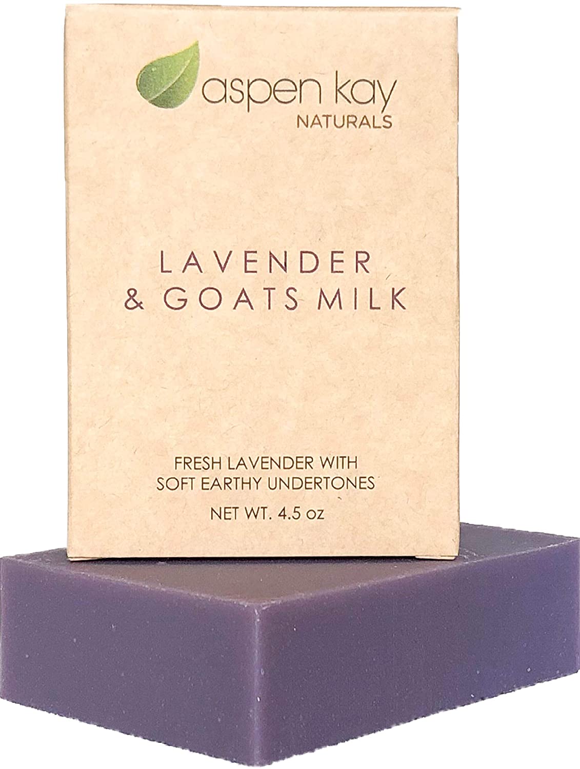 Lavender Goats Milk Soap Bar. Natural and Organic Soap. With Organic Skin Loving Oil. This Soap Makes a Wonderful and Gentle Face Soap or All Over Body Soap. 4oz Bar. 1 Pack - (For 12 piece(s))