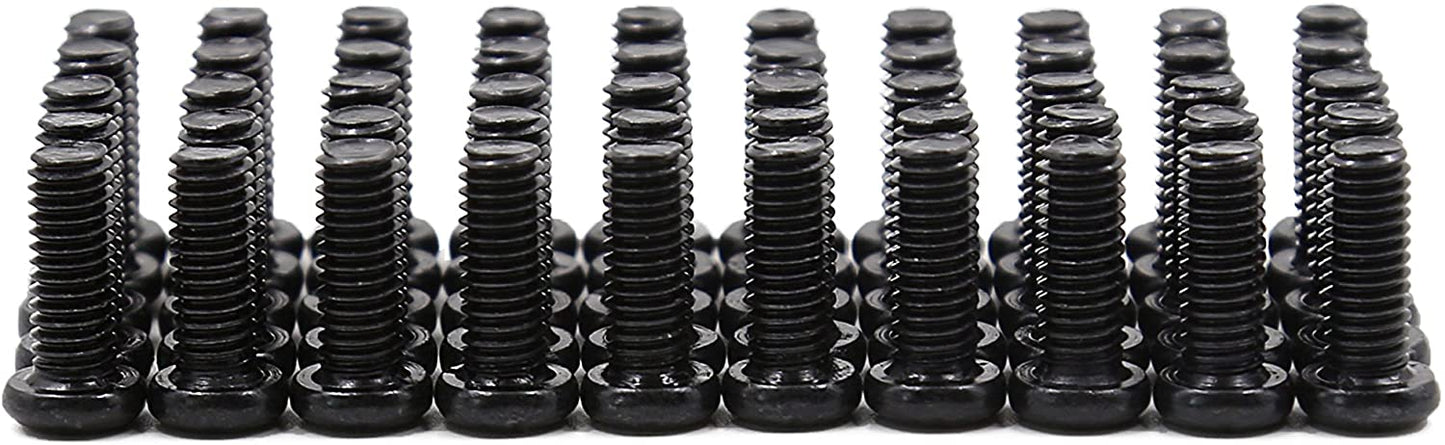 M6 x 16mm Rack Mount Cage Nuts, Screws and Washers for Rack Mount Server Cabinet, Rack Mount Server Shelves, Routers, 50 PACK Rack Mount Screws and Square Insert Nuts, Self-Locking Cable Ties for Free - (For 8 piece(s))