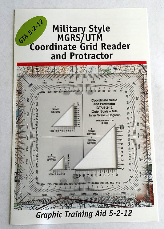 MapTools Military Style UTM/MGRS Coordinate Scale - (For 12 piece(s))