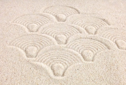Mini Zen Garden Sand Stamps, Set of 8, for Relaxation and Meditation - (For 8 piece(s))