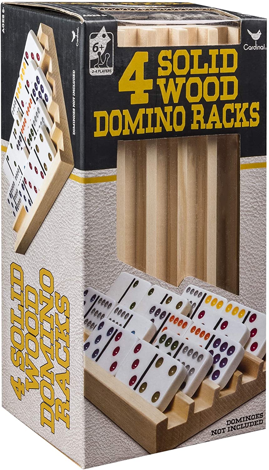 Solid Wood Domino Racks - 4 Pack - (For 8 piece(s))