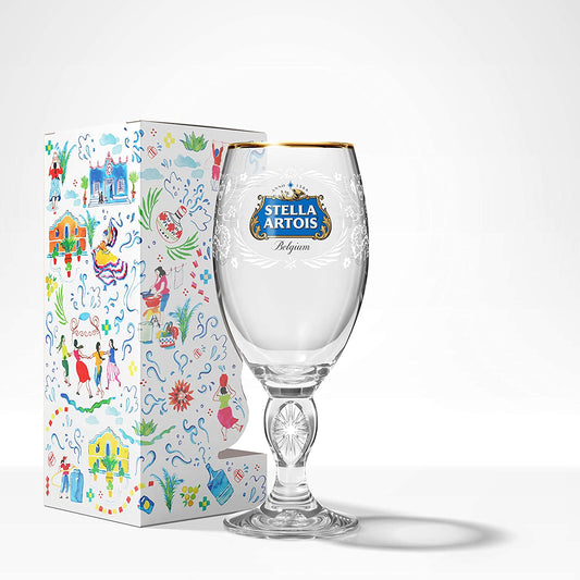 Stella Artois Better World 2019 Limited Edition Mexico Chalice, 33cl - (For 8 piece(s))