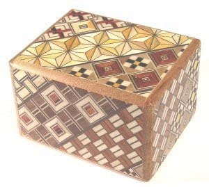 Yosegi Puzzle Box 2.5 sun 12 steps - (For 6 piece(s))